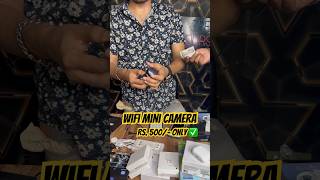 Wifi Mini Camera 📸 500 rs only cctv wificamera spycam hiddencamera trendyourstyle shorts [upl. by Granoff]