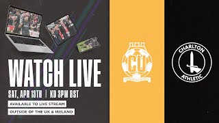 PRE SHOW LIVE  CAMBRIDGE V CHARLTON 130424 [upl. by Notslah]