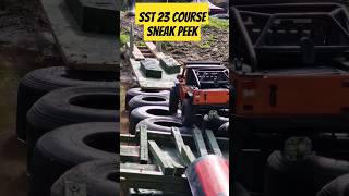 SST23 rc truck crawler course test [upl. by Nwahsav]