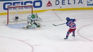 Mats Zuccarello shootout goal vs Dallas  12112017 HD [upl. by Reave]