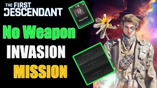 Enzo No weapons Invasion Mission Challenge thefirstdescendant [upl. by Kostival]