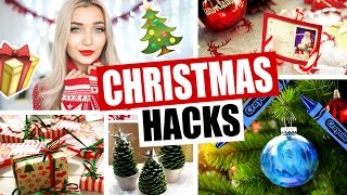 DIY Christmas LIFE HACKS You NEED To Know [upl. by Lichtenfeld]