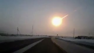 Meteorite crash in Russia 2152013 [upl. by Arrais]