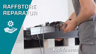 Raffstore KIT Ein und Ausbau von Schlotterer [upl. by Ziagos]