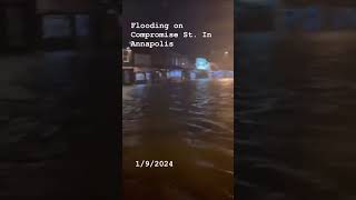 Tuesday night flooding in Annapolis shortvideo news headlines annapolis [upl. by Hurty]