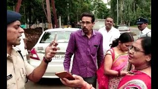 Bhopal man refused to pay challan claiming relationship with CM Shivraj Singh Chouhan [upl. by Moriah36]