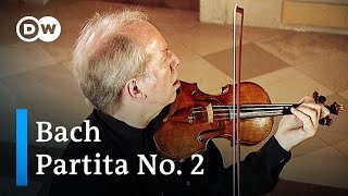 Bach Partita No 2 BWV 1004  Gidon Kremer violin [upl. by Nyledam]