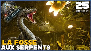 ARK FJORDUR FR  JEXPLORE LA DANGEREUSE FOSSE AUX SERPENTS  EP25 [upl. by Eityak]