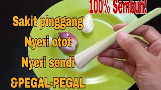 BERKAT INI‼️Sakit pinggang bertahuntahun sembuh total dengan ini [upl. by Eineeuq]