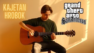 Kajetan Hrobok  GTA San Andreas Theme fingerstyle [upl. by Ynnep]