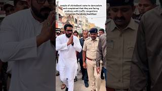 Asaduddin Owaisi Sahab amp MLA Majid Hussain  Traffic Problem  Hyderabad  AIMIM shorts [upl. by Warp664]