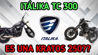 NUEVA ITÁLIKA TC 300  NUEVO LANZAMIENTO  TIBURCIO SOBRE RUEDAS🔥🔥  ITALIKATC300 [upl. by Yrohcaz]