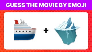 Can You Guess the Movie by Emoji 🎥  Quiz Battle [upl. by Notsirhc]