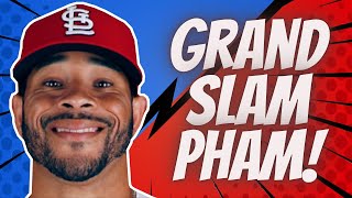 Tommy Pham Grand Slam Cardinals Win Dylan Carlson Traded Lets Discuss [upl. by Akinaj]