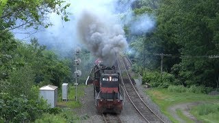 Guilford GP9s Blowing Smoke  1080p  62511 [upl. by Kessia]