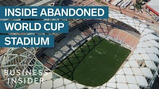 Whats Happening With Brazils 300 Million Empty World Cup Stadium [upl. by Linc]