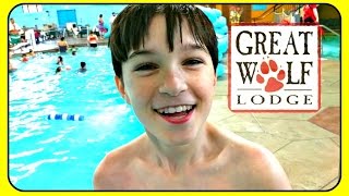 Great Wolf Lodge Indoor Water Park Day 2 [upl. by Althee]