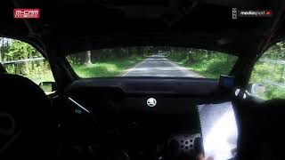 ONBOARD  Rallye Český Krumlov 2019  Karel Trojan  RZ14 [upl. by Moll]