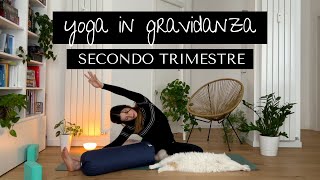 Yoga in Gravidanza ♥ Secondo Trimestre [upl. by Ashton]