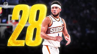 Devin Booker 28 POINTS amp CRAZY GAME WINNER vs Knicks ● Full Highlights ● 261123 ● 1080P 60 FPS [upl. by Kcim]