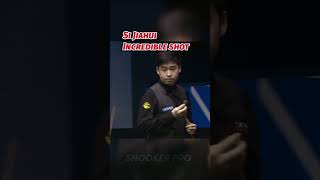 incredible Jaihui quotwowedquot audience snooker snooker2024 snookervideo snookermoments shorts [upl. by Einohtna592]