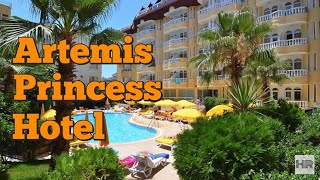 ARTEMIS PRINCESS HOTEL 4  Alanya Turkey 🇹🇷 [upl. by Eessac260]