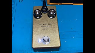 Fuzz Without a Face No 100 ASX12D  SFT308 Germanium Fuzz face by PFG [upl. by Elinad]