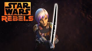 Sabine Wren Trains with the Darksaber 4K HDR  Star Wars Rebels [upl. by Heshum244]