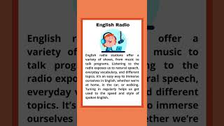 Part 129 English radio english englishlanguagelearning youtubeshorts youtube youtuber foryou [upl. by Jeavons]