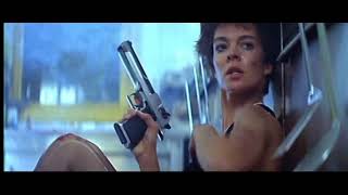 Nikita by Luc Besson 1990  The Gunfight scene with Anne Parillaud [upl. by Narrad]