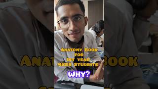 Anatomy Book for 1st year MBBS 🩺👨‍⚕️⚕️ mbbs anatomy ytshorts mbbswithrupesh [upl. by Arrais]