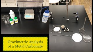 Procedure Gravimetric Analysis [upl. by Pattani457]