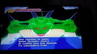 Como conseguir las esferas del dragon en dragon ball Z budokai tenkaichi 3 y pedir los deseos [upl. by Killoran]