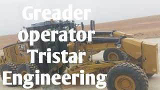 Greader opreting work Alain project Tristar Engineering company Abu Dhabi [upl. by Anel]