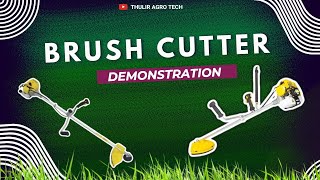 Demonstration of Brush Cutter from THULIR AGRO TECH [upl. by Lipinski344]