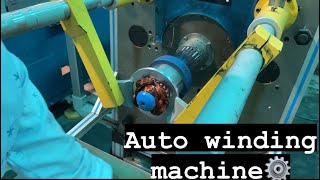 Rotomotive Powerdrives India Ltd  Auto winding machine [upl. by Assirual]