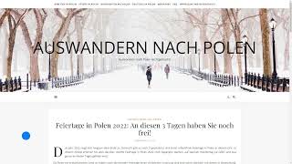 Feiertage in Polen 2022 An diesen 3 Tagen haben wir noch frei [upl. by Hartwell]