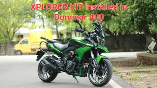 AUTOLOGUE XPLORER KITinstalled on dominar 400Abhiis vlogs [upl. by Wirth939]