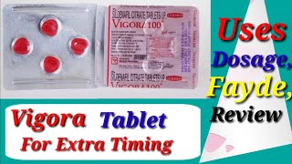 Vigore 100 Red Tablet  Sildenafil citrate 100mg Tablet  Vigore 100mg Tablet Uses Benefits Review [upl. by Pincince372]