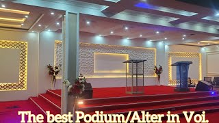 Church Alter  Podium  Interior designs [upl. by Lamar]