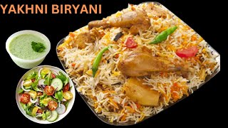 Chicken Biryani  Yakhni wali Tasty Biryani😋 [upl. by Nabatse741]