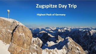 Zugspitze Day Trip  Highest Mountain in Germany [upl. by Platus]