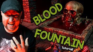 Build an Evil Skull amp Blood Fountain for Dungeons amp Dragons [upl. by Airlee286]