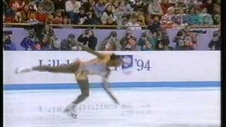 Surya Bonaly FRA  1994 Lillehammer Figure Skating Ladies Technical Program [upl. by Gnanmas]