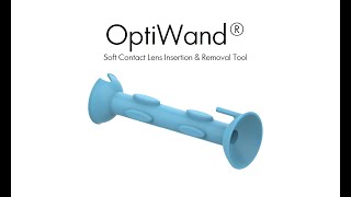 OptiWand Soft Contact Lens Insertion amp Removal Tool Small size Contactlenskitcom for more info [upl. by Elnora]