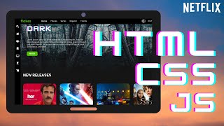 Create a Movie Website in 90 min HTML amp CSS amp Javascript [upl. by Gad]