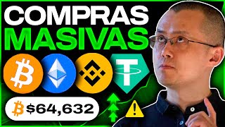 🚀RECORD EN BITCOIN  Noticias Criptomonedas HOY  BTC  ETHEREUM  ETF  BINANCE  SEC  ZHAO [upl. by Stilla]