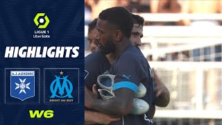 AJ AUXERRE  OLYMPIQUE DE MARSEILLE 0  2  Highlights  AJA  OM  20222023 [upl. by Eneleoj]