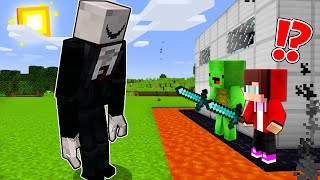 Security Haus Kampf vs Darkmart  MinecraftSpiel von Mikey und JJ Maizen Parodie [upl. by Asfah]