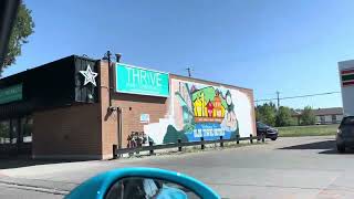 Okotoks Alberta drive through downtown area [upl. by Moser509]